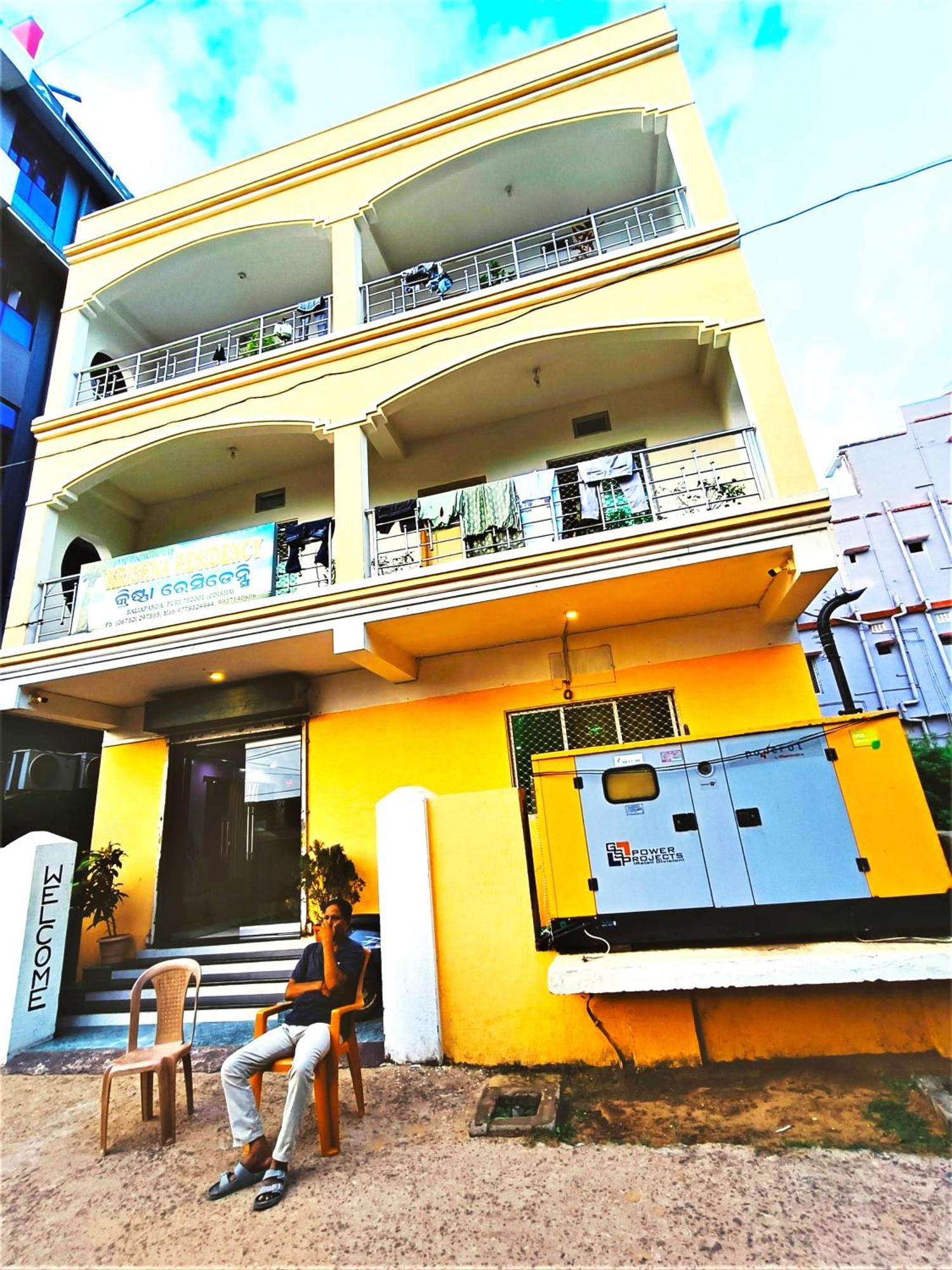 Goroomgo Krishna Residency Puri Near Sea Beach - Spacious Room With Excellent Service Awarded - Best Seller Bagian luar foto